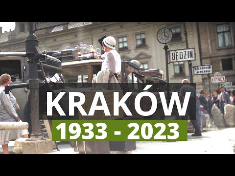 KRAKÓW MIĘDZYWOJENNY widziany oczami turysty sprzed 90 lat
