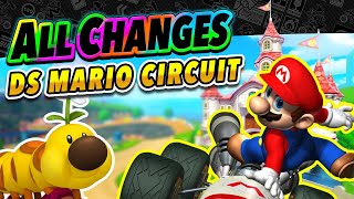 Wake Up, Wiggler!! All Changes in DS Mario Circuit! | Classics VS Mario Kart 8 ANALYSIS