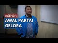 Agenda Awal Partai Gelora Fokus Konsolidasi Internal