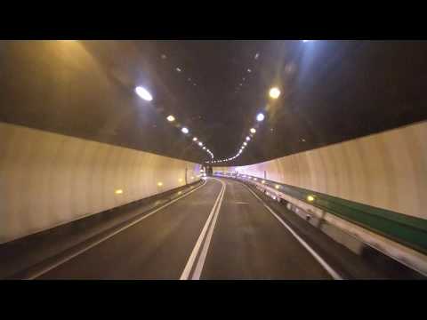 Mont Blanc tunnel-Chamonix France..beautiful mountain road
