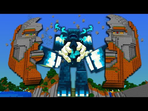 I Spawn Warden Mutant Inside The Temple of Notch in Minecraft!