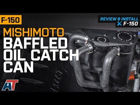 2015-2016 F150 3.5L Ecoboost Mishimoto Baffled Oil Catch Can Review & Install