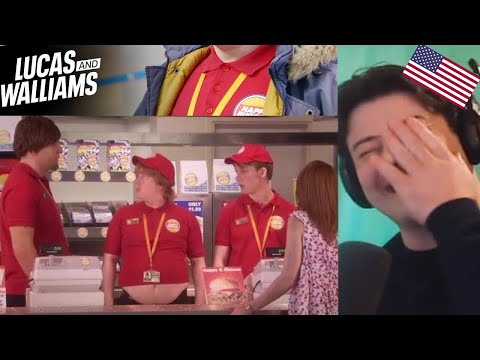 American Reacts BEST of Tommy, the Fast Food Flier! | Come Fly With Me | Lucas and Walliams