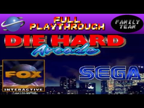 [Sega Saturn] Die Hard Arcade/Dynamite Deka ~ Full Game (with DEEP SCAN!)