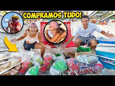 COMPRAMOS TUDO DOS VENDEDORES DE PRAIA!