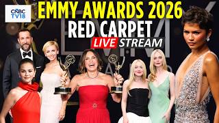 Emmys 2026 LIVE: Red Carpet And Backstage Interviews With Emmy Winners | Mariska Hargitay | N18G