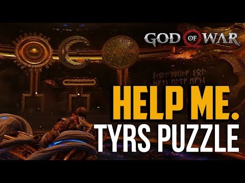 God of War PS4: Tyrs Tempelgewölbe-Ertrinkungsrätsel (Mond, Sonne, Midgard)