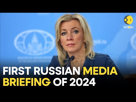 Russia LIVE: Russian foreign ministry spokeswoman gives weekly briefing | WION LIVE