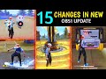 TOP 15 CHANGES IN NEW OB51 UPDATE ADVANCE SERVER GARENA FREE FIRE