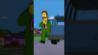 Flanders decided not to go to church. The Simpsons season 11 episode 14.