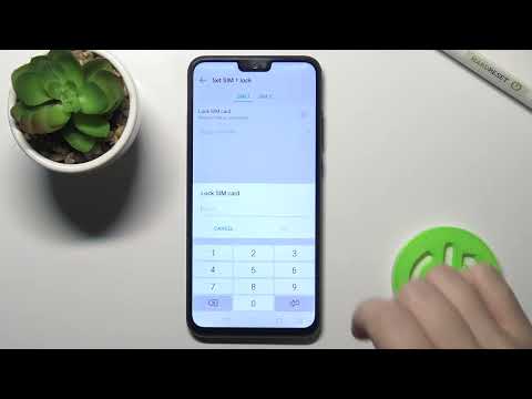 How to Lock SIM Card with SIM PIN in Honor 9X Lite