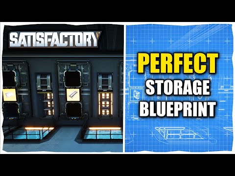 , title : 'Building the PERFECT Storage BLUEPRINT in Satisfactory Lets Play Ep.05'