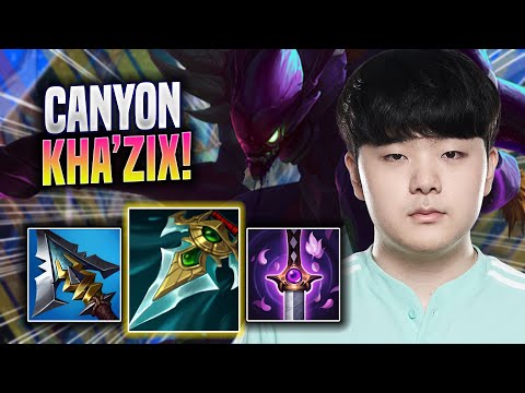 CANYON CRAZY GAME WITH KHA'ZIX! - DK Canyon Plays Kha'zix JUNGLE vs Viego! | Season 2022