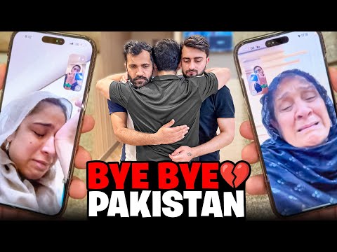 Shifted From Pakistan✈️Maa G and Ghazal gone Emotional😭
