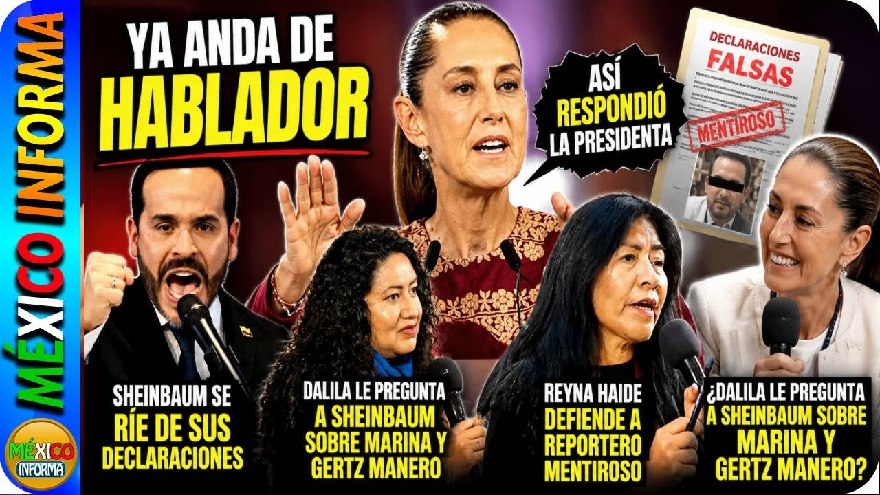 SHEINBUM RESPONDE A PRESIDENTE ELECTO DE COLOMBIA. MIRA COMO LE CONTESTÓ A DALILA Y A REYNA HAYDÉ.
