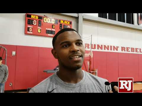 UNLV guard Amauri Hardy on seeing a familiar face