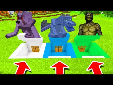 Minecraft PE : DO NOT CHOOSE THE WRONG DIMENSION 