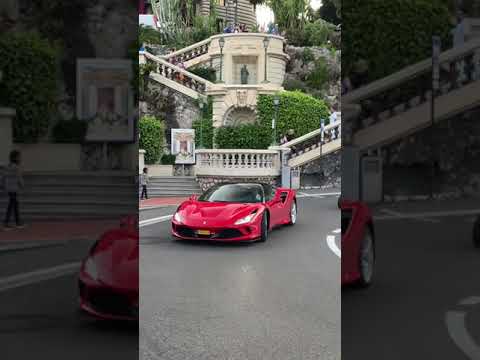 Ferrari F8 Tributo in Monaco 🤩💸