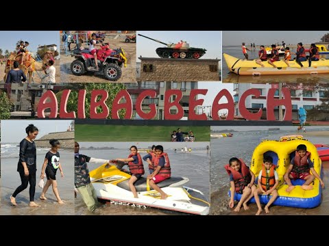 Alibaug Beach Trip||Water Games|| Induja Creations travel Volg