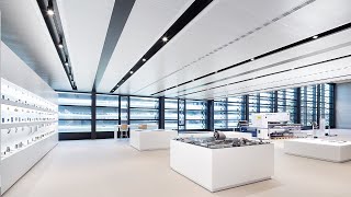 Armstrong Metal Ceilings installed at Trumpf’s headquarters