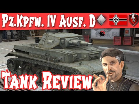 Pz.Kpfw. IV Ausf. D WOT Blitz - Pz4D Review / Guide German Tier 4 Medium | World of Tanks Blitz