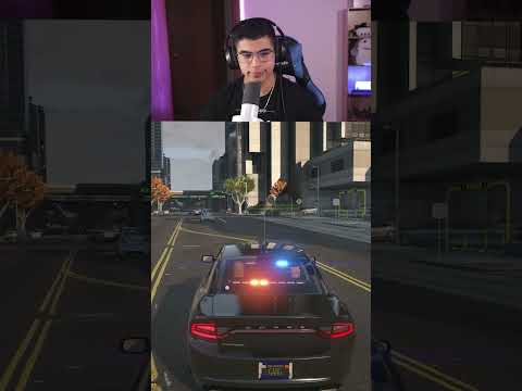 How a cop pulls up to gang territory... #shorts #lspdfr #gta5