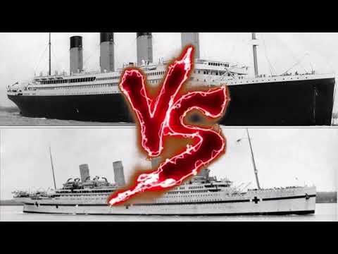 Titanic vs Britannic! #britannic #titanic