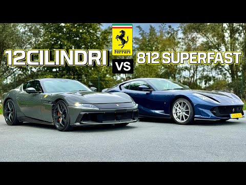 Thumbnail for FERRARI 12 CILINDRI vs 812 SUPERFAST // REVIEW on AUTOBAHN by Limousine, FIA, Ferrari, Performance car, passa, rall, rally, Car, Vehicle, Ferrari 812 Superfast, Sedans