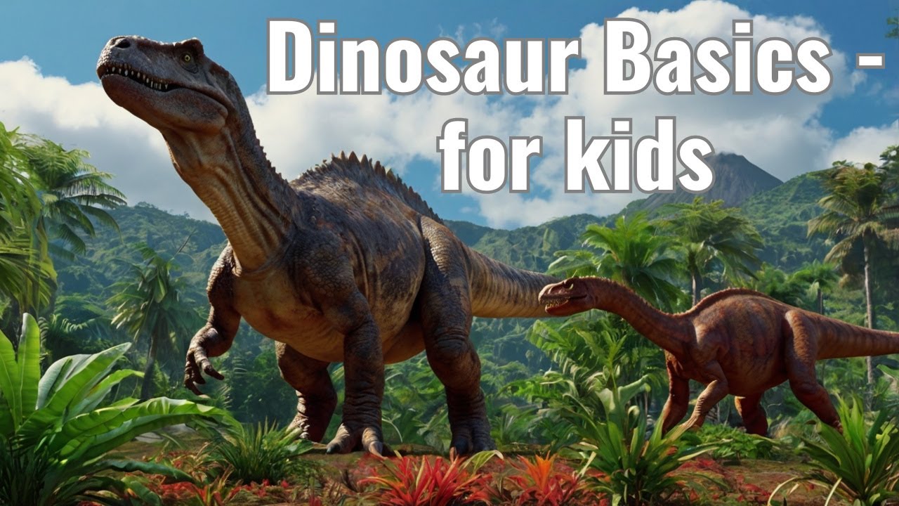 Dinosaurs 101 – Exploring the world of dinosaurs, their habitats, and extinction.