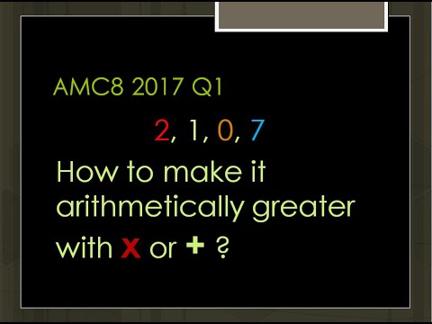 2017 Amc8 Problem 1