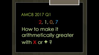 AMC8 2017 Problem 1