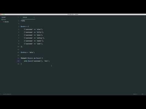 PHP Basics Looping Breaking and continuing 22 35