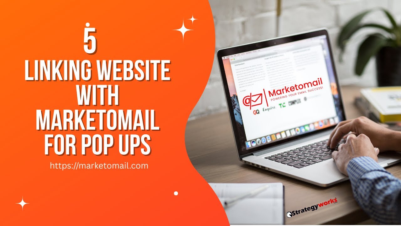 5. Linking website with marketomail for Pop ups
