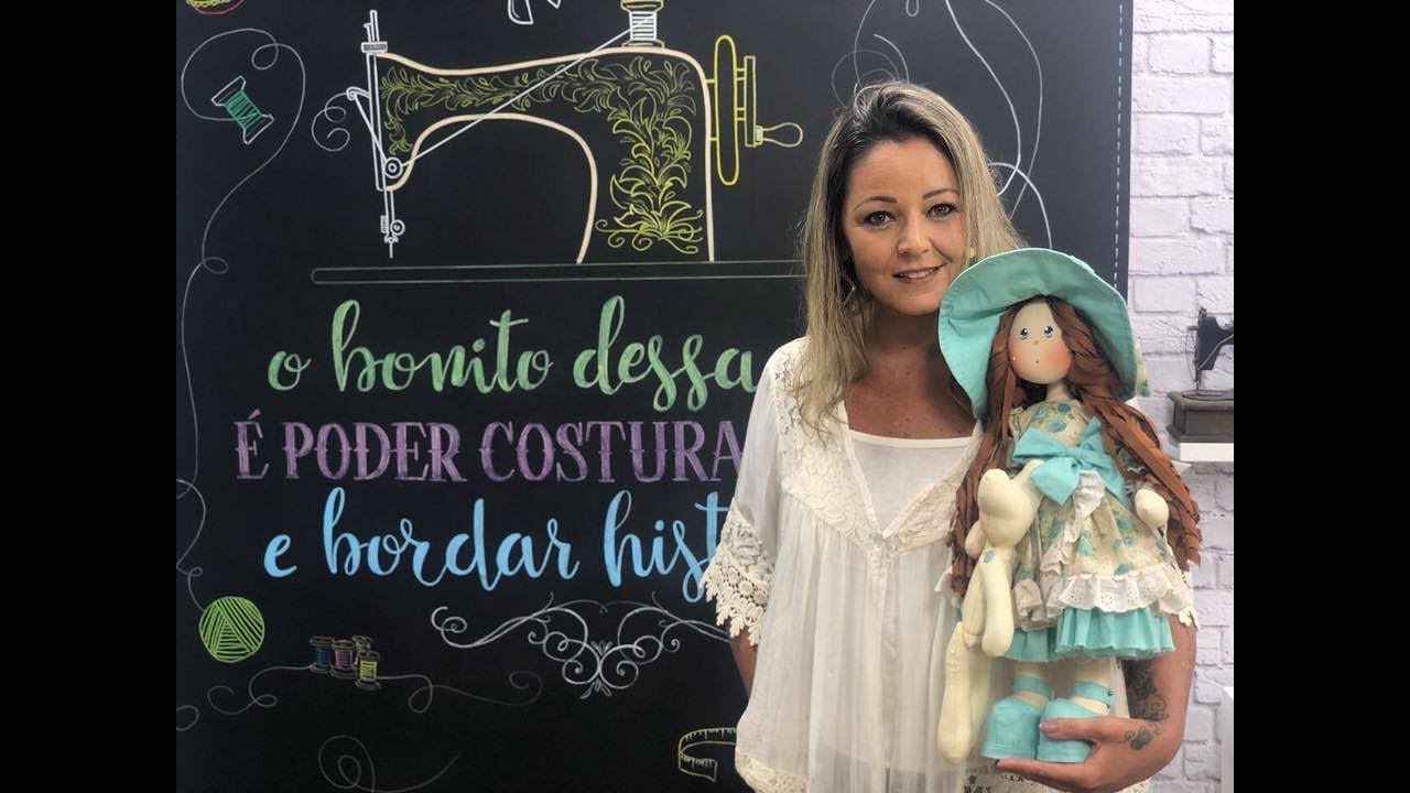 Fernando Maluhy com Claudia Figueiredo no Ateliê na Tv