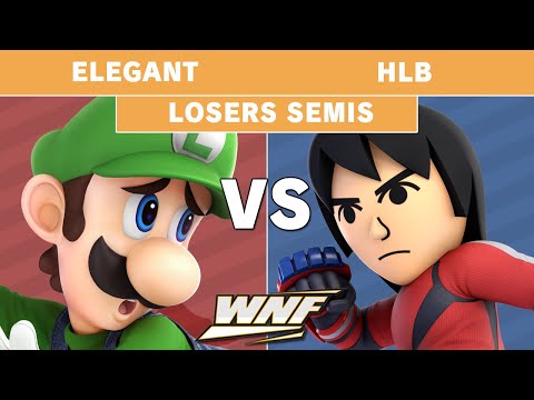 WNF 4.7 - Elegant (Luigi) vs HLB (Mii Brawler) Losers Semi Finals - Smash Ultimate