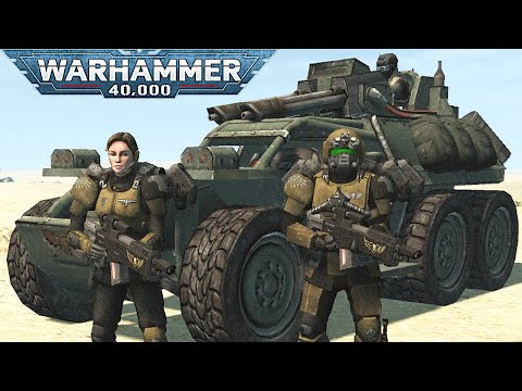 ULTIMATE MOD WARHAMMER 40K: Elysian Drop Troops vs Blood Pact! - Men of War: Assault Squad 2