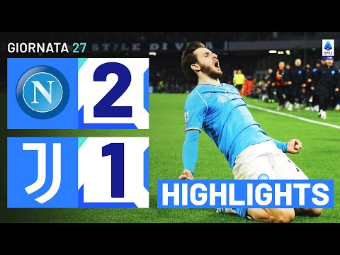 Video highlights della Napoli vs Juventus (2 a 1) - Giornata 27 - Fantacalcio e fantamedie