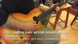 Video thumbnail for Gibson Gary Moore Signature BFG Les Paul Lemon Burst Finish by Morrell Music Company