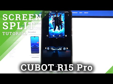 Activate Double Display & Use Split Screen Option - CUBOT R15 Pro