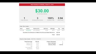 $30 GrubHub order & My Favorite Shift