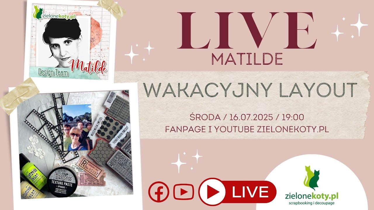 Wakacyjny layout z transmisji LIVE | Matilde