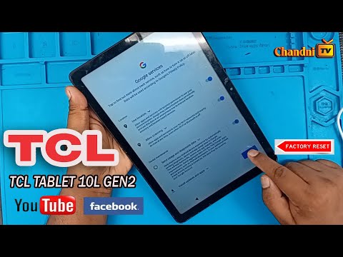 TCL TABLET 10L GEN2 32GB+TECLADO Hard Reset|