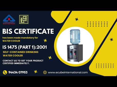 Bis certification-self-contained drinking water cooler is 14...