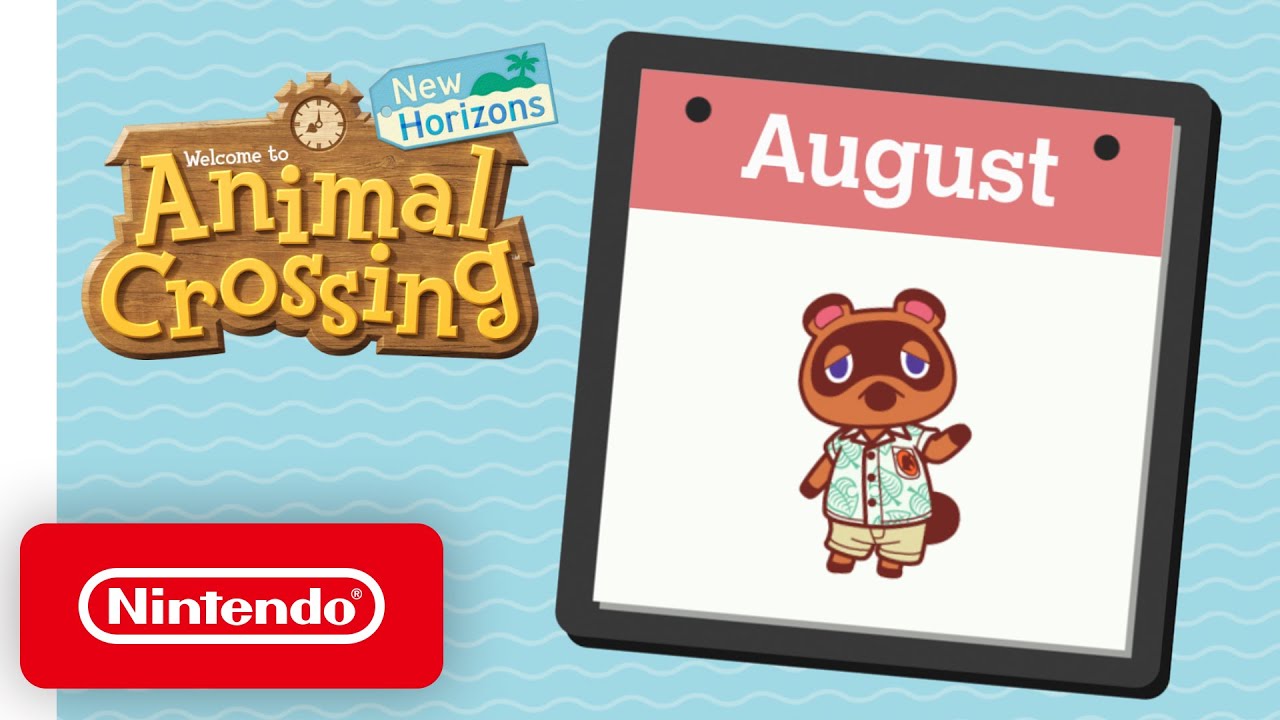 Animal Crossing: New Horizons - Exploring August - Nintendo Switch - YouTube
