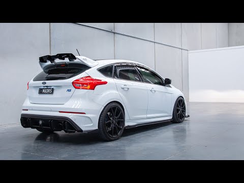 Ford MK3 Focus RS Rear Spoiler Extension by Flow Designs Australia