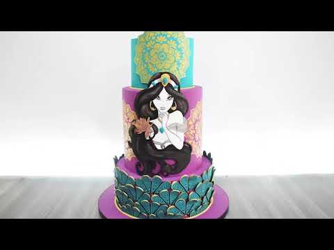 Trailer of Jasmine cake | Cake Decorating Online Courses | Alchemists of cakes 2021