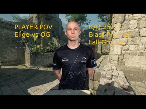 How Elige Carried CoL vs OG on Ancient Blast Premier Fall Group 2024