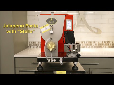 Jalapeno Pasta with Arcobaleno AEX30 "Stella"