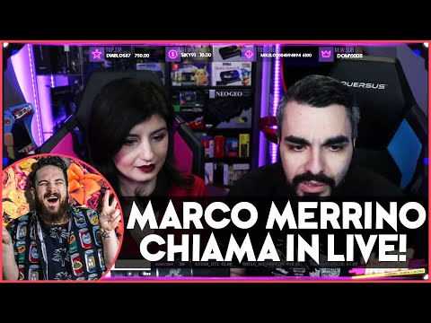 MARCO MERRINO ci TELEFONA mentre siamo in live...