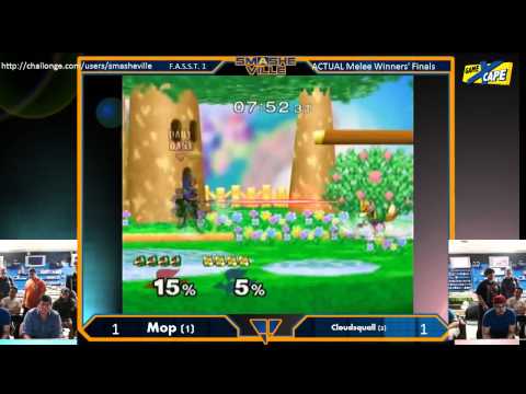 F.A.S.S.T. 1 Winners' Finals Mop (Falco) vs Cloudsquall (Fox) Melee